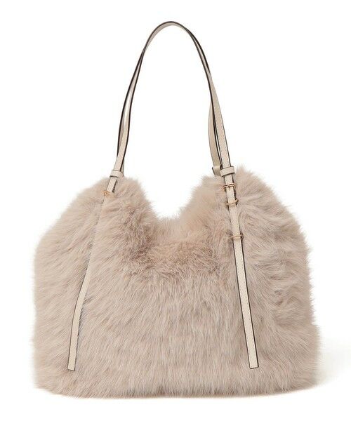 SHIPS / シップス トートバッグ | SHIPS any: A4 ベルト フェイクファー トート バッグ | 詳細14