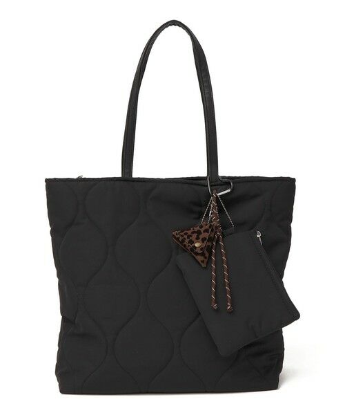 SHIPS / シップス トートバッグ | 《追加予約》SHIPS any: チャーム付き キルティング スクエア A4 トート バッグ | 詳細4