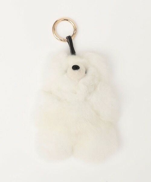 SHIPS for women/シップスウィメン COSY: スモール ベア キーリング ホワイト ONE SIZE SHIPS for women/シップスウィメン COSY: スモール ベア キーリング ホワイト ONE SIZE