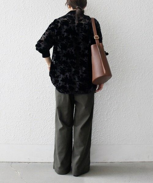 SHIPS / シップス シャツ・ブラウス | SHIPS any:〈手洗い可能〉フラワー オパール シアー シャツ ブラウス | 詳細2