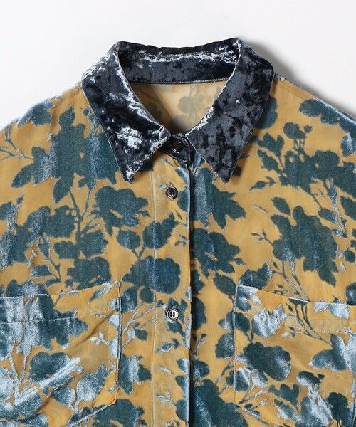 SHIPS / シップス シャツ・ブラウス | SHIPS any:〈手洗い可能〉フラワー オパール シアー シャツ ブラウス | 詳細23