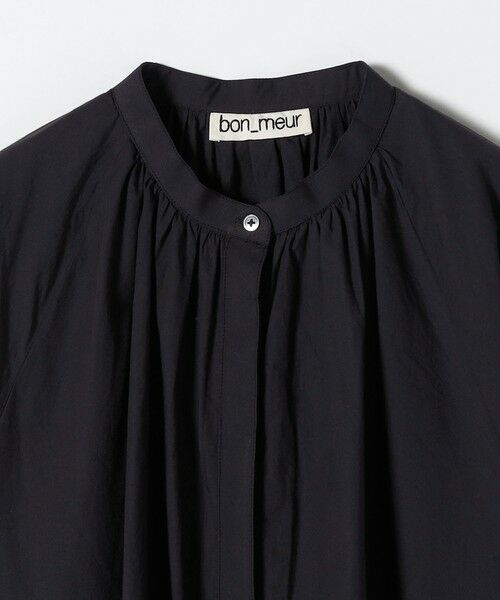 SHIPS / シップス シャツ・ブラウス | bon_meur:〈洗濯機可能〉レース スカーフ付き バンドカラー ギャザー パフ シャツ | 詳細25