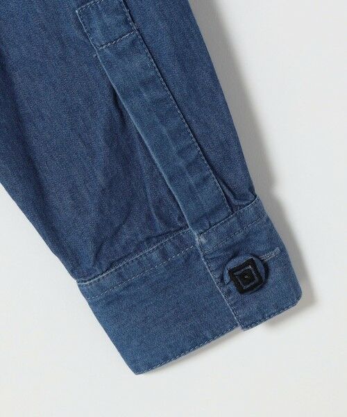 SHIPS / シップス Gジャン・デニムジャケット | bon_meur:〈洗濯機可能〉エンブロイダリー デニム シャツ ジャケット | 詳細17