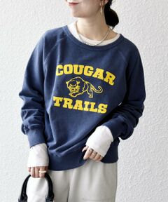 SHIPS / シップス スウェット | Mixta:〈洗濯機可能〉ラグラン ロゴ クルーネック プルオーバー