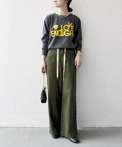 SHIPS / シップス スウェット | Mixta:〈洗濯機可能〉ラグラン ロゴ クルーネック プルオーバー | 詳細2