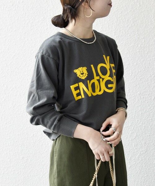 SHIPS / シップス スウェット | Mixta:〈洗濯機可能〉ラグラン ロゴ クルーネック プルオーバー | 詳細5