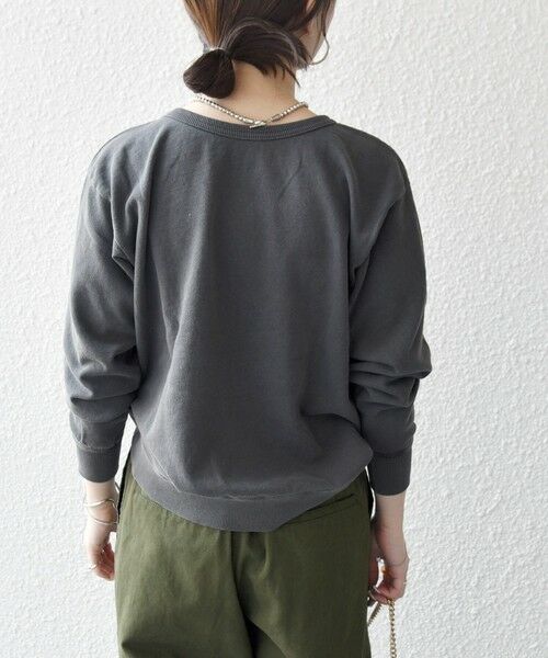 SHIPS / シップス スウェット | Mixta:〈洗濯機可能〉ラグラン ロゴ クルーネック プルオーバー | 詳細6