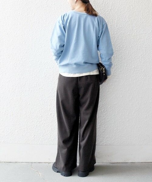 SHIPS / シップス スウェット | Mixta:〈洗濯機可能〉ラグラン ロゴ クルーネック プルオーバー | 詳細10