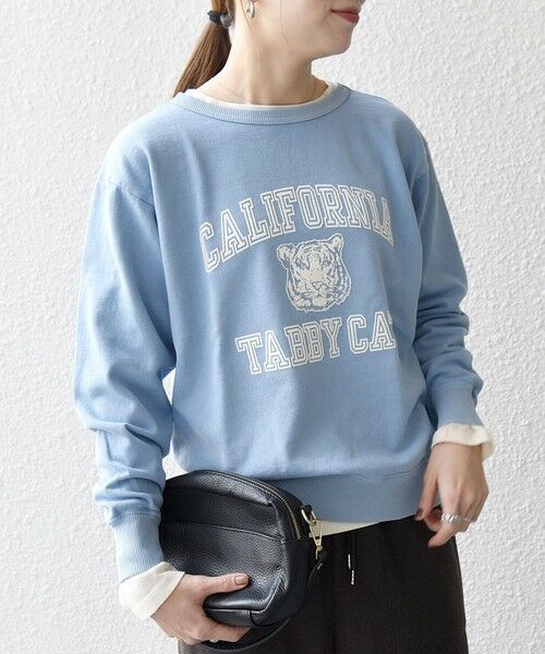 SHIPS / シップス スウェット | Mixta:〈洗濯機可能〉ラグラン ロゴ クルーネック プルオーバー | 詳細12