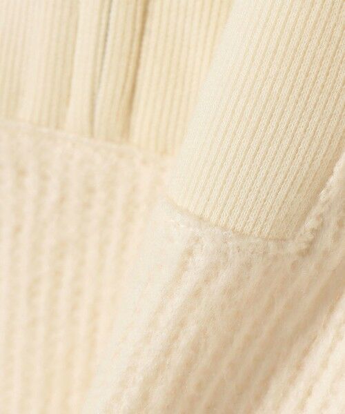 SHIPS / シップス カットソー | SHIPS any:〈手洗い可能〉起毛 ワッフル ハーフジップ フーディー プルオーバー | 詳細9