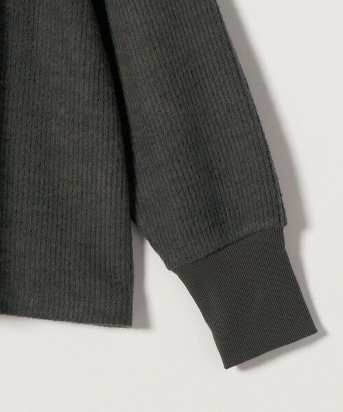 SHIPS / シップス カットソー | SHIPS any:〈手洗い可能〉起毛 ワッフル ハーフジップ フーディー プルオーバー | 詳細20