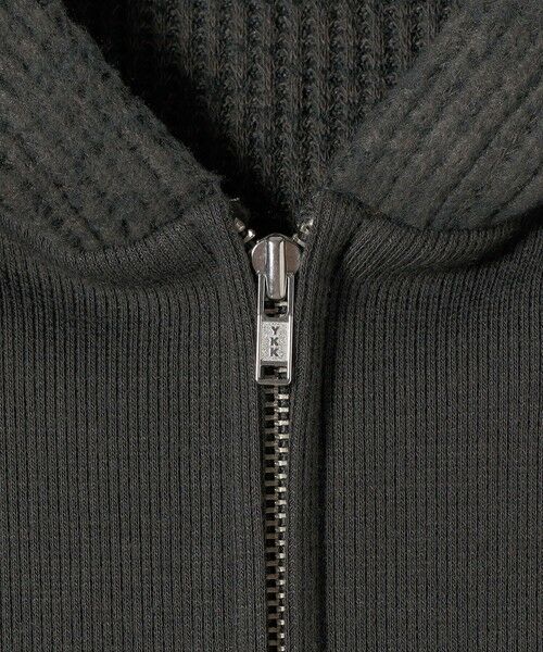 SHIPS / シップス カットソー | SHIPS any:〈手洗い可能〉起毛 ワッフル ハーフジップ フーディー プルオーバー | 詳細21