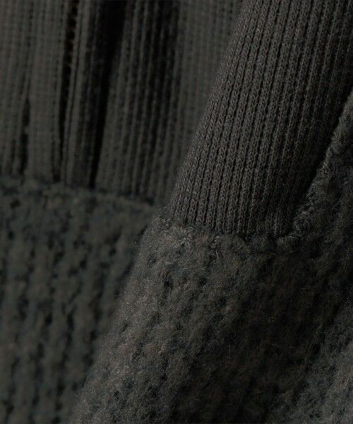 SHIPS / シップス カットソー | SHIPS any:〈手洗い可能〉起毛 ワッフル ハーフジップ フーディー プルオーバー | 詳細23