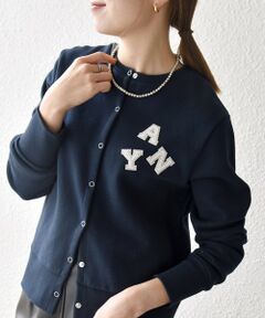 SHIPS / シップス カーディガン・ボレロ | SHIPS any:〈洗濯機可能〉裏起毛 ビジュー コンパクト スナップ カーディガン