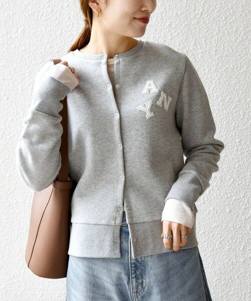 SHIPS / シップス カーディガン・ボレロ | SHIPS any:〈洗濯機可能〉裏起毛 ビジュー コンパクト スナップ カーディガン | 詳細16