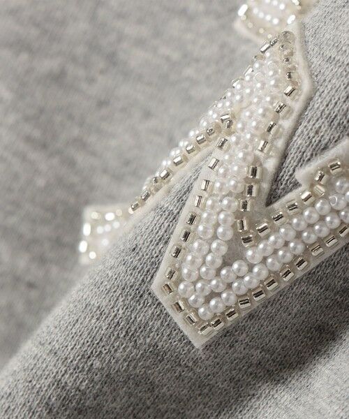 SHIPS / シップス カーディガン・ボレロ | SHIPS any:〈洗濯機可能〉裏起毛 ビジュー コンパクト スナップ カーディガン | 詳細22