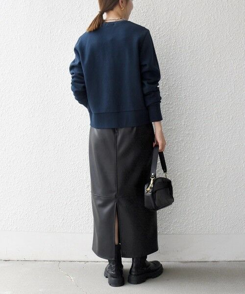 SHIPS / シップス カーディガン・ボレロ | SHIPS any:〈洗濯機可能〉裏起毛 ビジュー コンパクト スナップ カーディガン | 詳細24