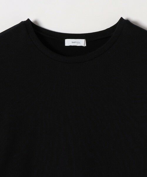 SHIPS / シップス スウェット | SHIPS any:〈洗濯機可能〉裏起毛 パールモチーフ 刺繍 ワイド スウェット | 詳細21