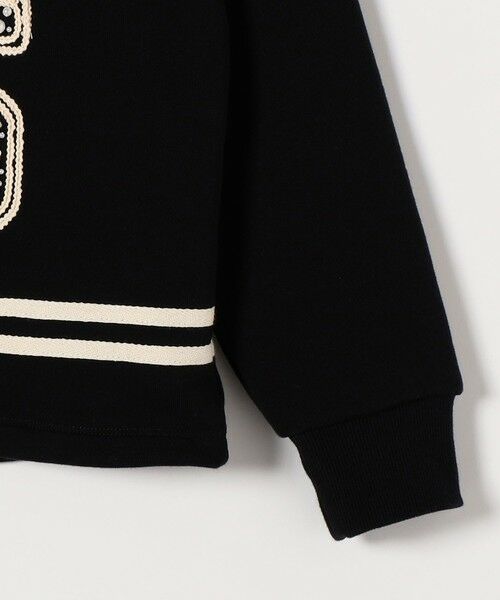 SHIPS / シップス スウェット | SHIPS any:〈洗濯機可能〉裏起毛 パールモチーフ 刺繍 ワイド スウェット | 詳細22