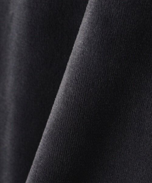 SHIPS / シップス カットソー（半袖以外） | SHIPS any:〈洗濯機可能〉ポリエステル ベロア 2way ヘンリーネック プルオーバー | 詳細14