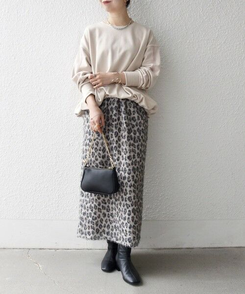 SHIPS / シップス スウェット | SHIPS any:〈洗濯機可能〉裏毛 バイカラー ドロスト ルーズ スウェット プルオーバー | 詳細1