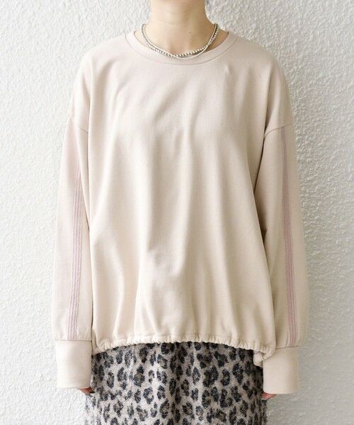 SHIPS / シップス スウェット | SHIPS any:〈洗濯機可能〉裏毛 バイカラー ドロスト ルーズ スウェット プルオーバー | 詳細10