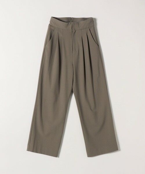 SHIPS / シップス その他パンツ | SHIPS any:〈洗濯機可能〉ウォーム ストレッチ ハイウエスト 2タック パンツ | 詳細7