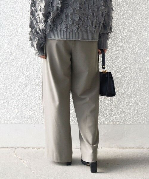 SHIPS / シップス その他パンツ | SHIPS any:〈洗濯機可能〉ウォーム ストレッチ ハイウエスト 2タック パンツ | 詳細5