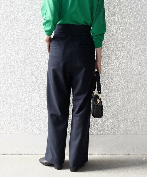 SHIPS / シップス その他パンツ | SHIPS any:〈洗濯機可能〉ウォーム ストレッチ ハイウエスト 2タック パンツ | 詳細20