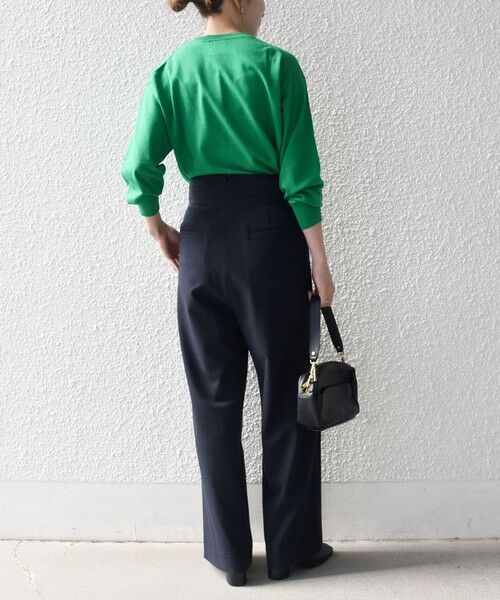 SHIPS / シップス その他パンツ | SHIPS any:〈洗濯機可能〉ウォーム ストレッチ ハイウエスト 2タック パンツ | 詳細16