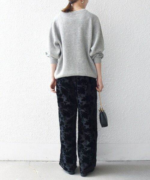 SHIPS / シップス その他パンツ | SHIPS any:〈手洗い可能〉フラワー オパール タック セミワイド イージー パンツ | 詳細2