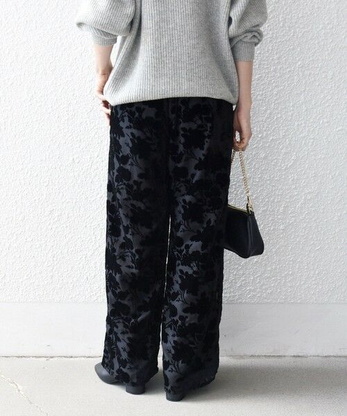 SHIPS / シップス その他パンツ | SHIPS any:〈手洗い可能〉フラワー オパール タック セミワイド イージー パンツ | 詳細7