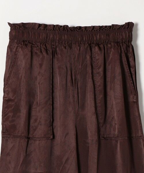 SHIPS / シップス その他パンツ | SHIPS any:〈洗濯機可能〉サテン 刺繍 ストレート イージー パンツ | 詳細17