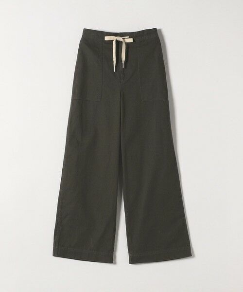 SHIPS / シップス チノ・ワークパンツ | SHIPS any:〈洗濯機可能〉ドロスト イージー ワイド ストレート ベイカー パンツ | 詳細12