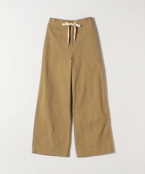 SHIPS / シップス チノ・ワークパンツ | SHIPS any:〈洗濯機可能〉ドロスト イージー ワイド ストレート ベイカー パンツ | 詳細24