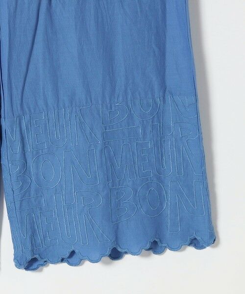 SHIPS / シップス その他パンツ | bon_meur:〈洗濯機可能〉ロゴ エンブロイダリー パッチワーク ワイド パンツ | 詳細25