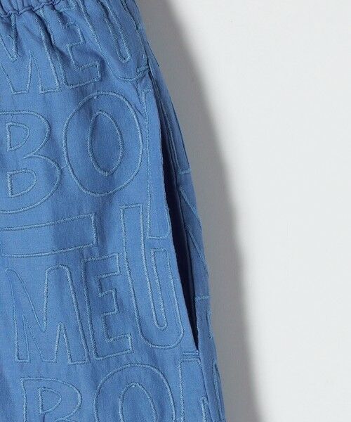 SHIPS / シップス その他パンツ | bon_meur:〈洗濯機可能〉ロゴ エンブロイダリー パッチワーク ワイド パンツ | 詳細27