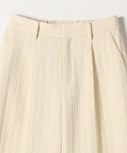 SHIPS / シップス その他パンツ | SHIPS any:〈手洗い可能〉ジャカード タック セミワイド パンツ［NAVY BLUE］ | 詳細8