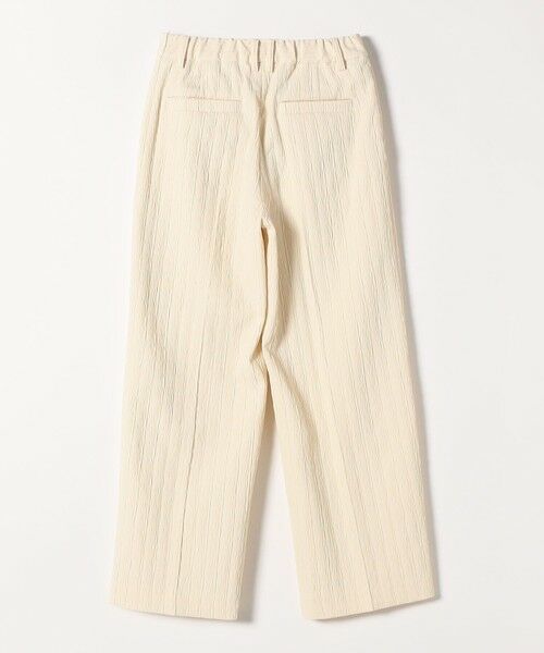 SHIPS / シップス その他パンツ | SHIPS any:〈手洗い可能〉ジャカード タック セミワイド パンツ［NAVY BLUE］ | 詳細10