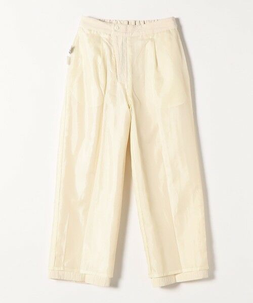 SHIPS / シップス その他パンツ | SHIPS any:〈手洗い可能〉ジャカード タック セミワイド パンツ［NAVY BLUE］ | 詳細12