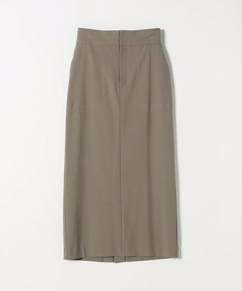 SHIPS / シップス ロング・マキシ丈スカート | SHIPS any:〈洗濯機可能〉ウォーム ストレッチ Iライン ベイカー スカート | 詳細8