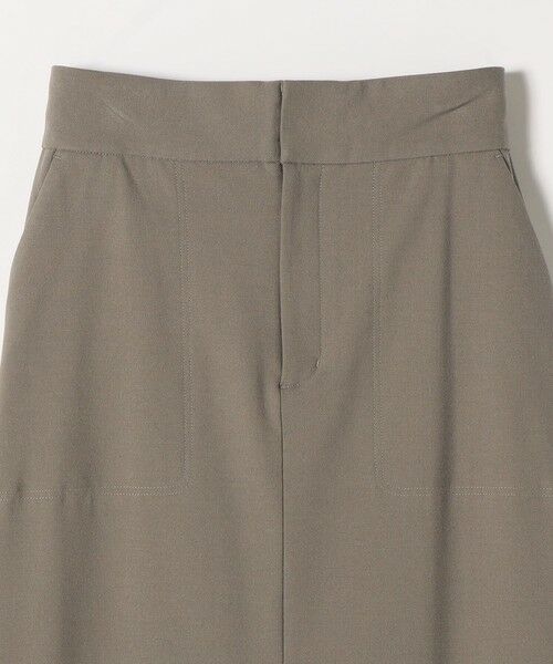 SHIPS / シップス ロング・マキシ丈スカート | SHIPS any:〈洗濯機可能〉ウォーム ストレッチ Iライン ベイカー スカート | 詳細9