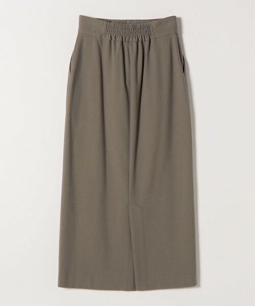 SHIPS / シップス ロング・マキシ丈スカート | SHIPS any:〈洗濯機可能〉ウォーム ストレッチ Iライン ベイカー スカート | 詳細12