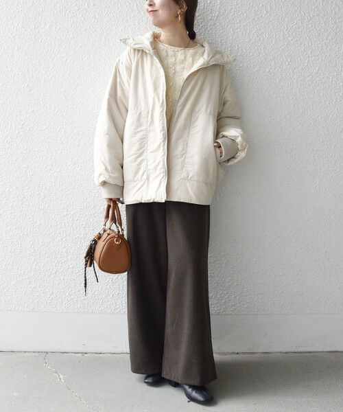 SHIPS / シップス ブルゾン | 【WEB限定】SHIPS any: 中綿 ダブル ジップ スタンド ブルゾン | 詳細1