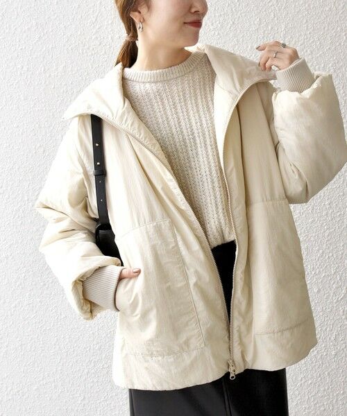 SHIPS / シップス ブルゾン | 【WEB限定】SHIPS any: 中綿 ダブル ジップ スタンド ブルゾン | 詳細12