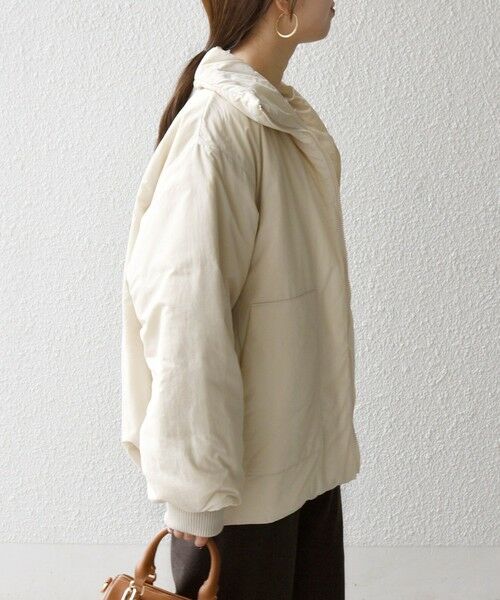 SHIPS / シップス ブルゾン | 【WEB限定】SHIPS any: 中綿 ダブル ジップ スタンド ブルゾン | 詳細5