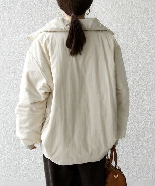 SHIPS / シップス ブルゾン | 【WEB限定】SHIPS any: 中綿 ダブル ジップ スタンド ブルゾン | 詳細6