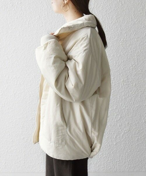 SHIPS / シップス ブルゾン | 【WEB限定】SHIPS any: 中綿 ダブル ジップ スタンド ブルゾン | 詳細7