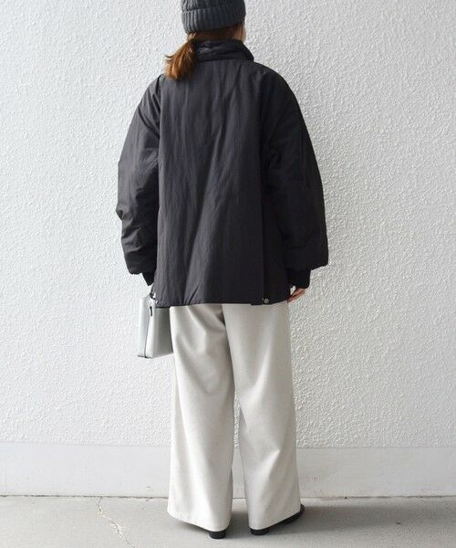 SHIPS / シップス ブルゾン | 【WEB限定】SHIPS any: 中綿 ダブル ジップ スタンド ブルゾン | 詳細16