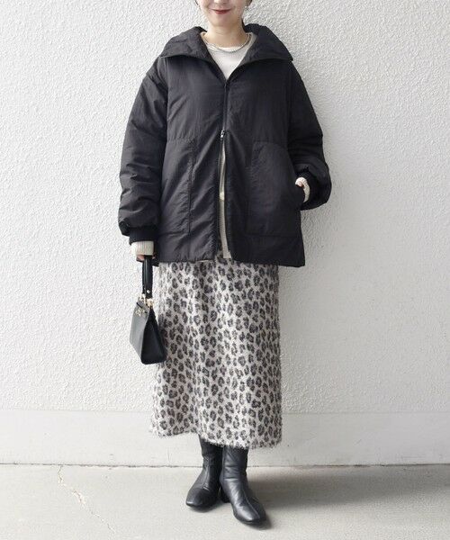 SHIPS / シップス ブルゾン | 【WEB限定】SHIPS any: 中綿 ダブル ジップ スタンド ブルゾン | 詳細24